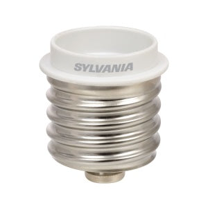 Sylvania 75055 LED/ADAPTOR/MOGULBASE Mogul E39 Base to Medium E26 Base Converter Accessory for LED High Lumen Lamp - 100 Pack 
