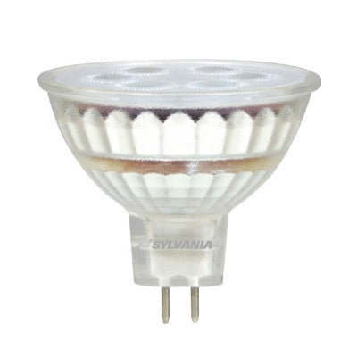 Sylvania LED5MR16/DIM 5 Watt ULTRA LED MR16 Glass Lamp GU5.3 Base Dimmable Replaces 20W Halogen