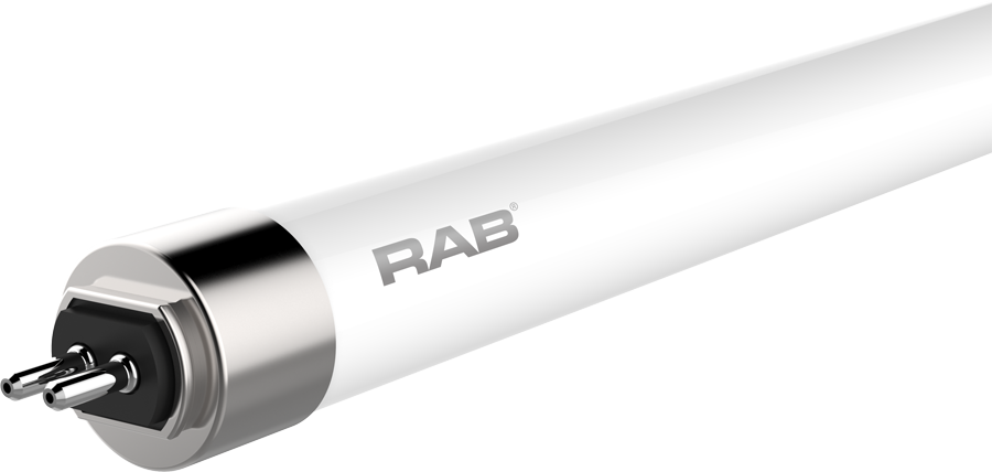 RAB Lighting T5-25-48G 25 Watt 4 Ft Ballast Bypass Double-Ended Linear Tube Lamp 54W Equivalent