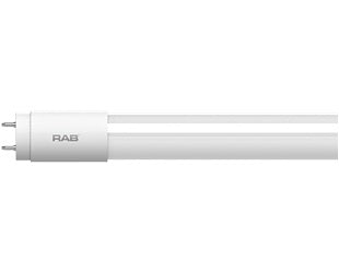 RAB Lighting T8-7.5-24G-HYB 7.5 Watt 2 Ft LED Hybrid T8 Glass Tube Lamp - 17W Equivalent - 3