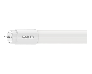 RAB Lighting T8-15-48G-H 15 Watt 4 Ft Ballast Bypass Single-Ended High Output Linear Tube Lamp 32W Equivalent