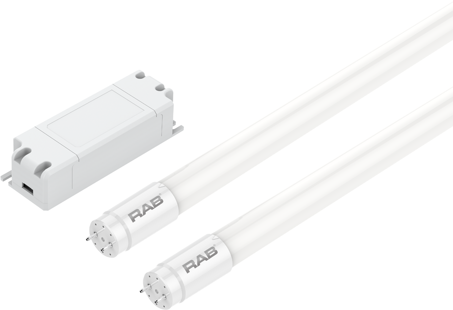 RAB Lighting T8-26-48G 26-Watt 2-Lamp Ballast Replacement 4 Ft Linear Tubes Dimmable 32W Equivalent