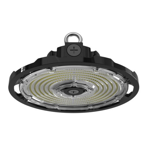 TCP Lighting EUFOUZD Wattage and Color Selectable LED 11-Inch Round UFO High Bay Fixture Dimmable