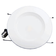 TCP Lighting LEDDR56BVCCT1 Color Selectable 13.5-Watt LED DR56 LED Beveled Downlight Retrofit Dimmable