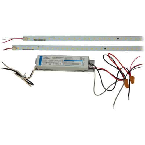 TCP Lighting RK22UZDSW4CCT Wattage and Color Selectable 2 Strips 2-Inch LED Magnetic Retrofit Kit Dimmable