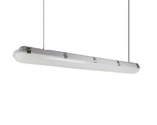 Aleddra AVT-VT40W-50K DLC Premium Listed 40-Watt 4 Foot LED Tri-proof Vapor Tight Fixture 5000K
