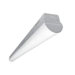 SLG Lighting TSC 4 G1 DLC Premium Listed 4-Ft LED Contractor Series Industrial Strip Light Fixture Dimmable 120-227V