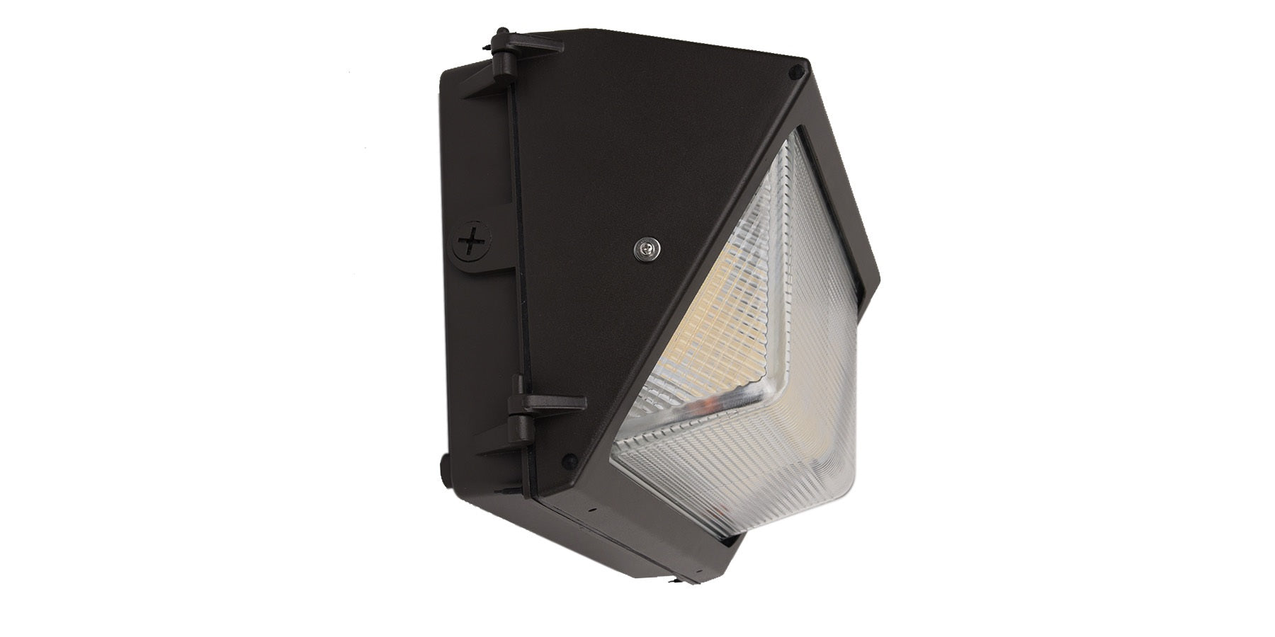 NaturaLED FXTWP DLC Premium LED Forward Throw Traditional Wall Pack with Photocell up to 750W Equivalent