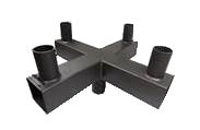 SLG Lighting TXFTB490 Quad 90˚ Horizontal Tenon Adaptor