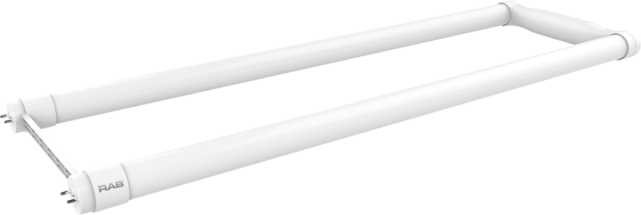 RAB Lighting U6-18 Ballast Bypass Single-Ended Linear U-Bend Lamp 32W Equivalent