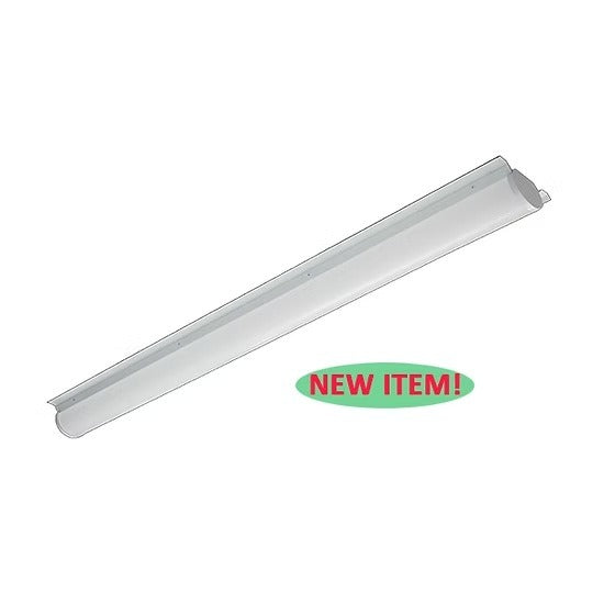 ESPEN Technology VEK Series LED Channel Retrofit Kit – 4ft Fluorescent to LED Conversion (18W–45W Adjustable, Dimmable)