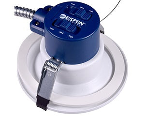 ESPEN Technology VEKR4D/8T/10W-10V 4-Inch Wattage Color Adjustable LED Commercial Recessed Downlight Retrofit Dimmable