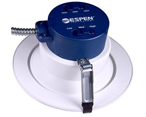 ESPEN Technology VEKR6D/8T/13W-10V 6-Inch Wattage Color Adjustable LED Commercial Recessed Downlight Retrofit Kit Dimmable