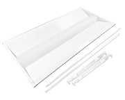 ESPEN Technology VEKT2X4-8T DLC Listed 2x4 Wattage Color Selectable LED Troffer Retrofit Kit Dimmable