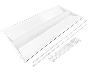 ESPEN Technology VEKT2X4-8T DLC Listed 2x4 Wattage Color Selectable LED Troffer Retrofit Kit Dimmable