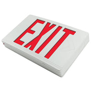 Barron Lighting VEX-U-BP-WB-WH Universal LED Thermoplastic Exit Sign with Battery