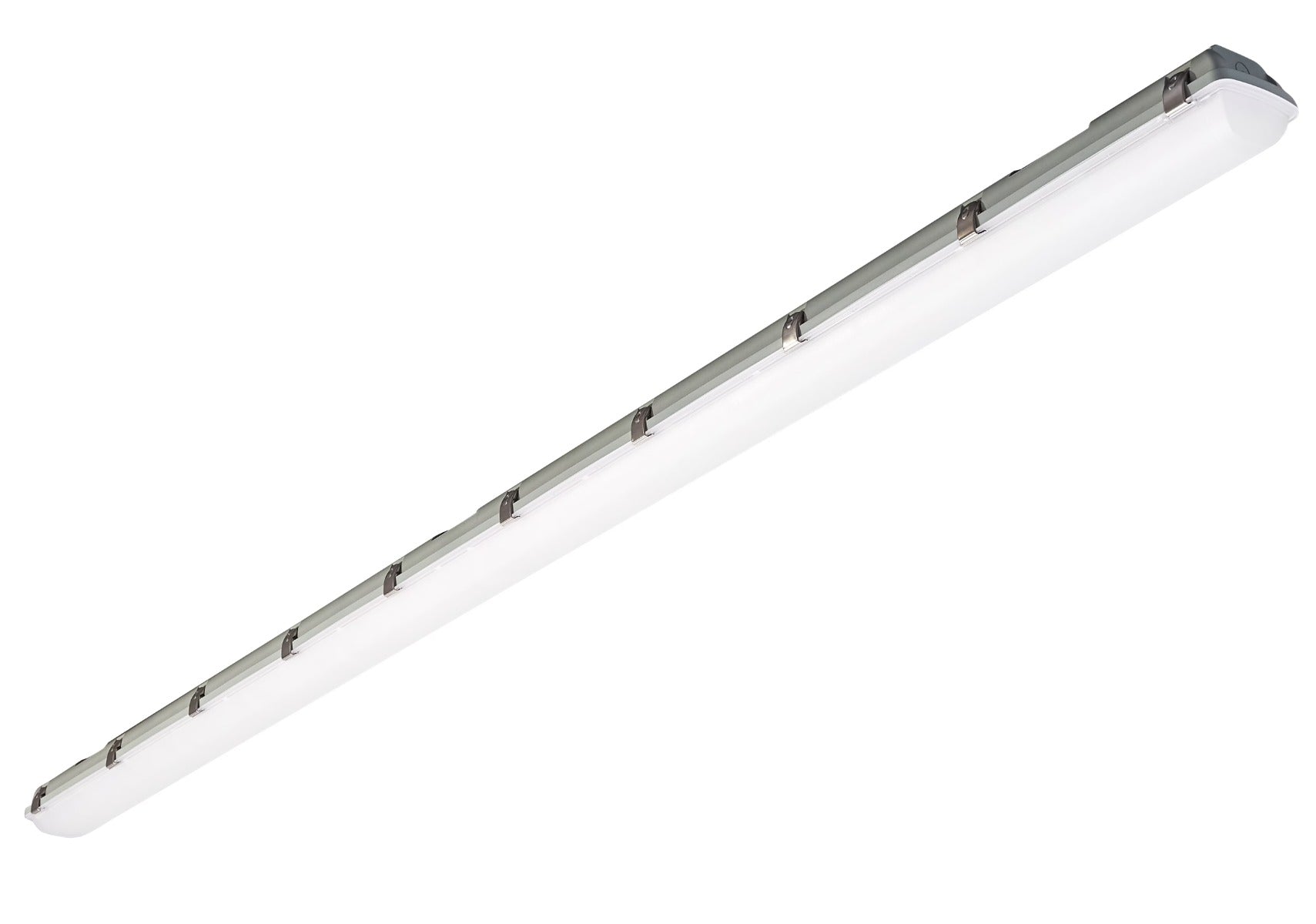 Eiko DLC Premium VP3-8PS90-FCCT-H Color and Power Adjustable 8-Foot LED Vapor Proof Linear Light Fixture Dimmable Replaces 4-Lamp 32W T8