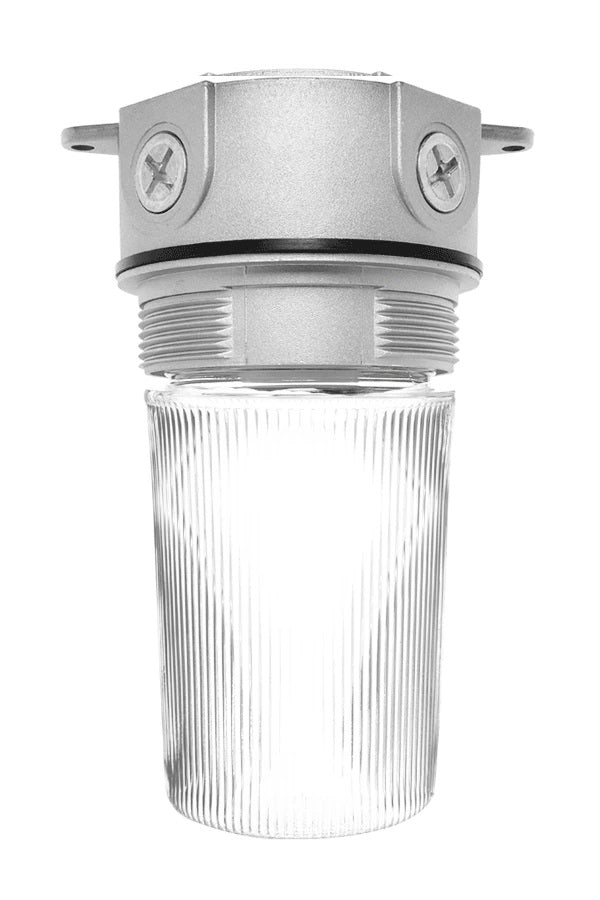 RAB Lighting VX100PW 150 Watt Vaportight Jar Style Fixture with White Perma Globe