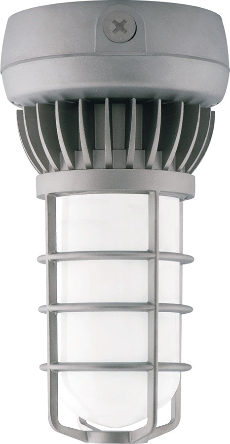 Main Image RAB Lighting VXLED13 13 Watt LED Vaporproof Ceiling Fixture with Guard (Product Configurator) - Choose Uplight or Downlight Fixture