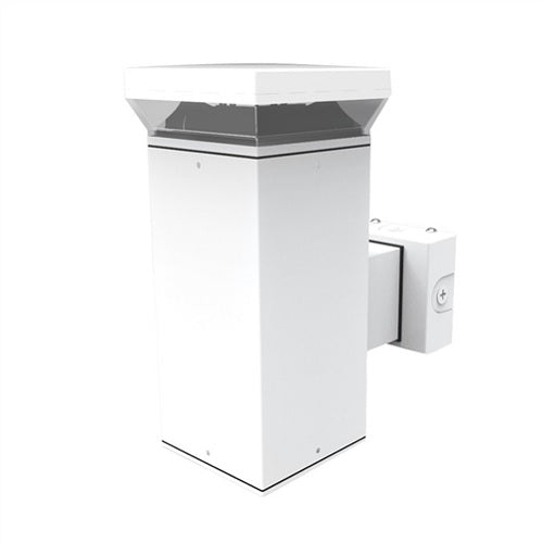 White RAB Lighting WBLED18 18 Watt LED Square Decorative Wall Sconce