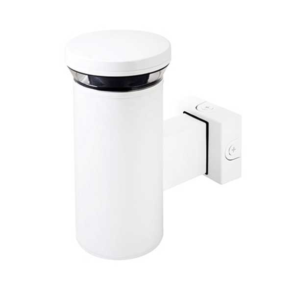 White RAB Lighting WBLEDR18 18 Watt LED Round Decorative Wall Sconce 