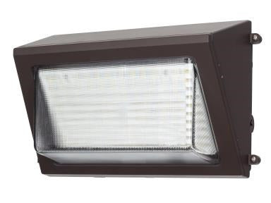 MaxLite WCF40U-WCSBPC Wattage and Color Selectable LED Compact Open Face Wall Pack Light Fixture Dimmable