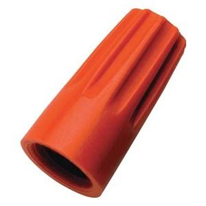 WCS-Orange-D 22-14 AWG Orange Standard Wire Connectors 500 Per Bag