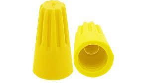 WCS-Yellow-D 22-10 AWG Yellow Standard Wire Connectors 500 Per Bag