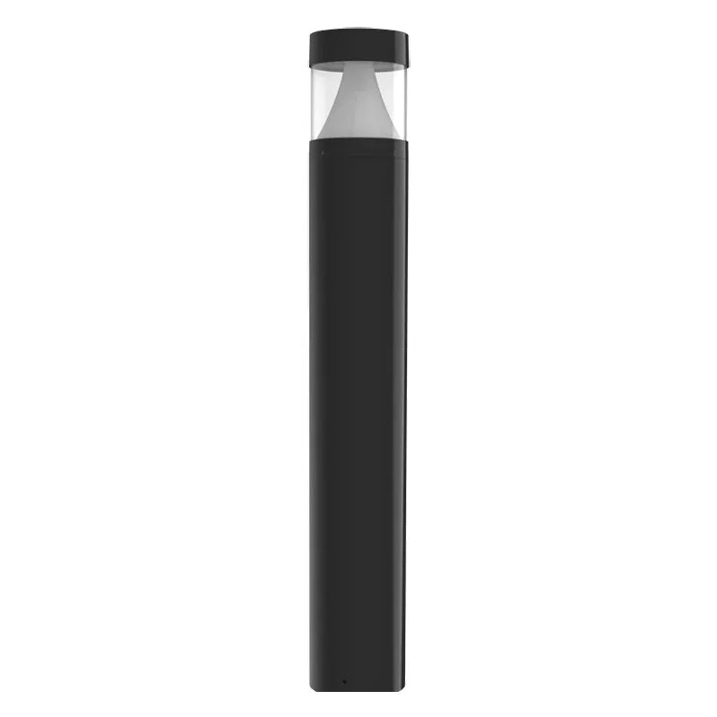 Westgate BOL-G2-103F-MCTP-BK Wattage and CCT Adjustable LED Modular Flat Top Bollard Head with Cone Reflector and Frosted Lens - 3