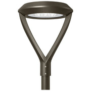 Westgate GPX-18-60W-MCTP-A2 Multi-Power and Multi-Color LED Twin Arm Mount Outdoor Post Disk Light