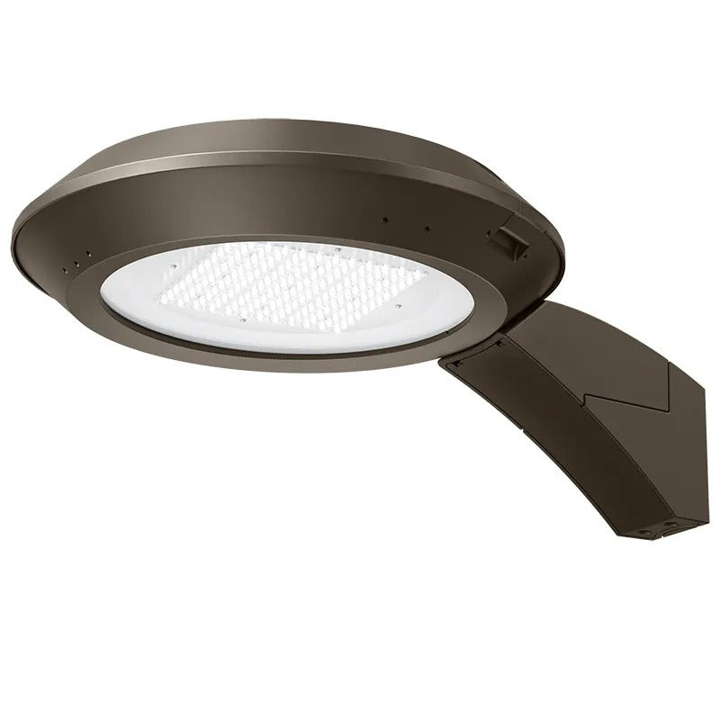 Westgate GPX-18-60W-MCTP-PWM Multi-Power and Multi-Color LED Outdoor Post Disk Light with Pole and Wall Mount Bracket
