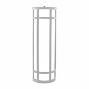 Westgate LDSL Series 20-Watt 18-Inch LED Decorative Outdoor Wall Sconce Fixture Dimmable Silver