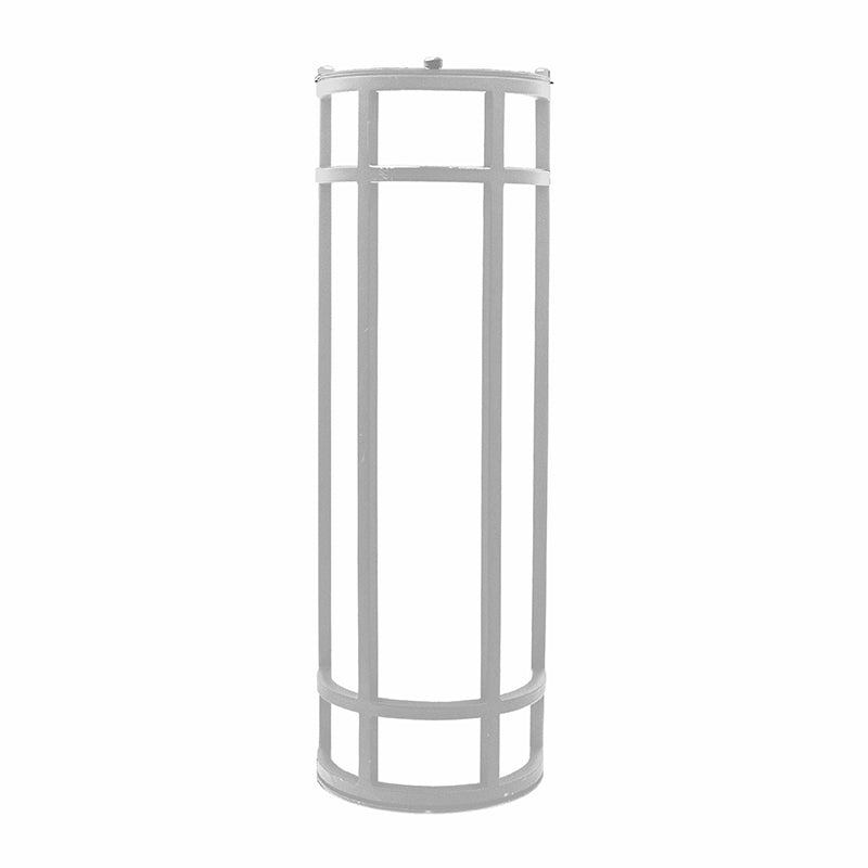 Westgate LDSL Series 20-Watt 18-Inch LED Decorative Outdoor Wall Sconce Fixture Dimmable Silver