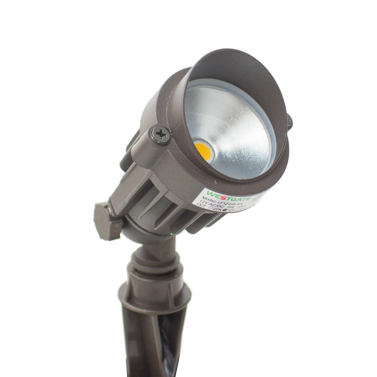 Westgate LF12-6W-RGBW-KN 6-Watt LED Bullet Landscape Flood Light Fixture with Knuckle Mount