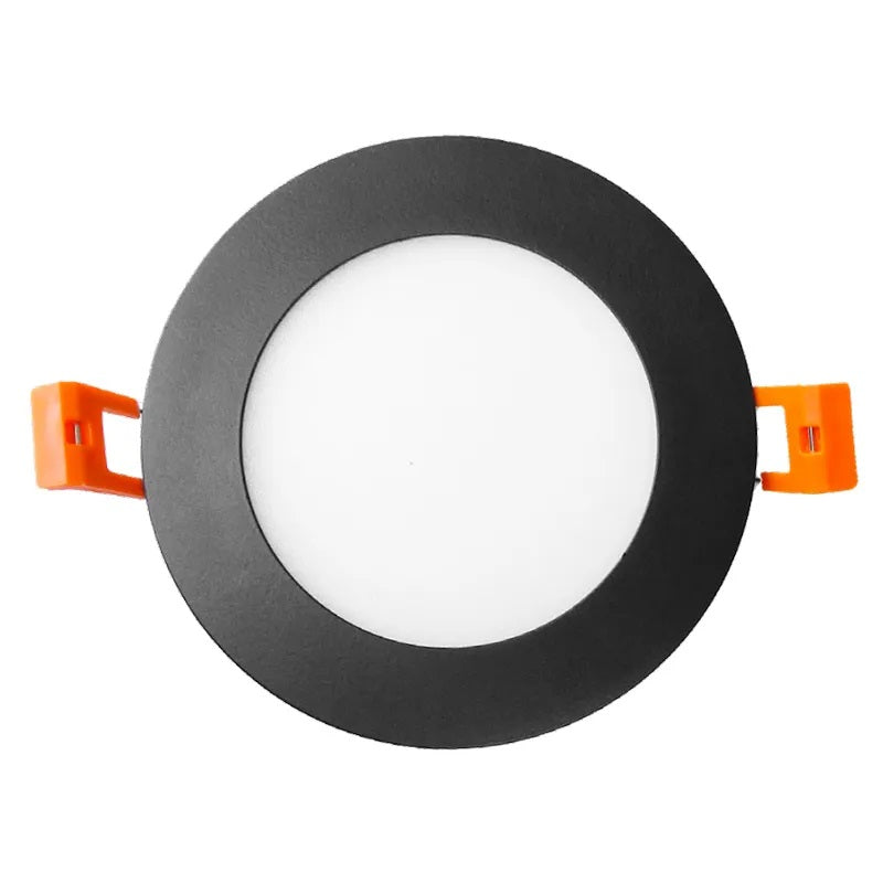 Westgate RSL4-G2-MCT5 Color Selectable 10-Watt LED 4-Inch Smooth Trim 2nd Gen Slim Wafer Light Black