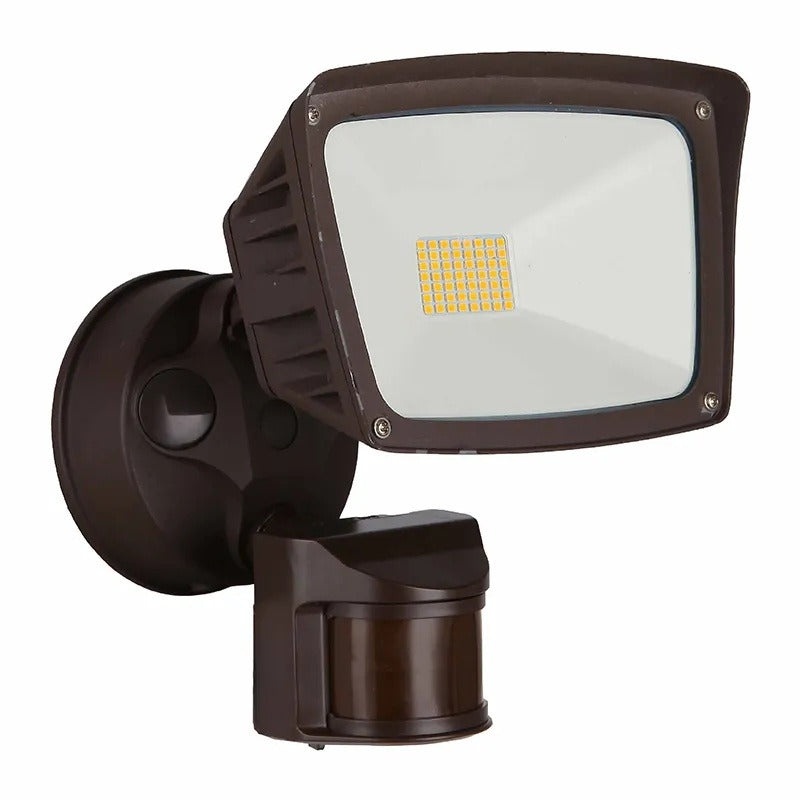 Westgate SL-40W-MCT-BZ-D 40-Watt Multi-Color LED Security Light Fixture Dimmable