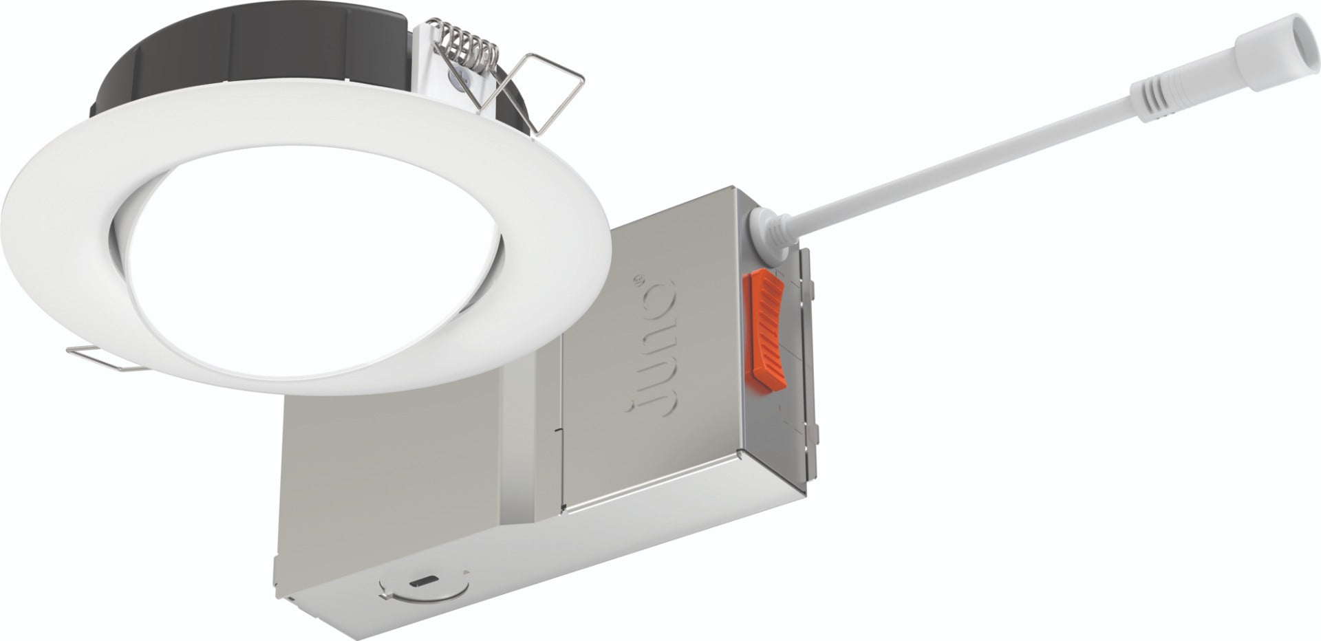 Juno Lighting WF4 ADJ SWW5 90CRI MW M6 10-Watt Switchable White LED 4-Inch Adjustable Canless Wafer Downlight 65W Equivalent - 5