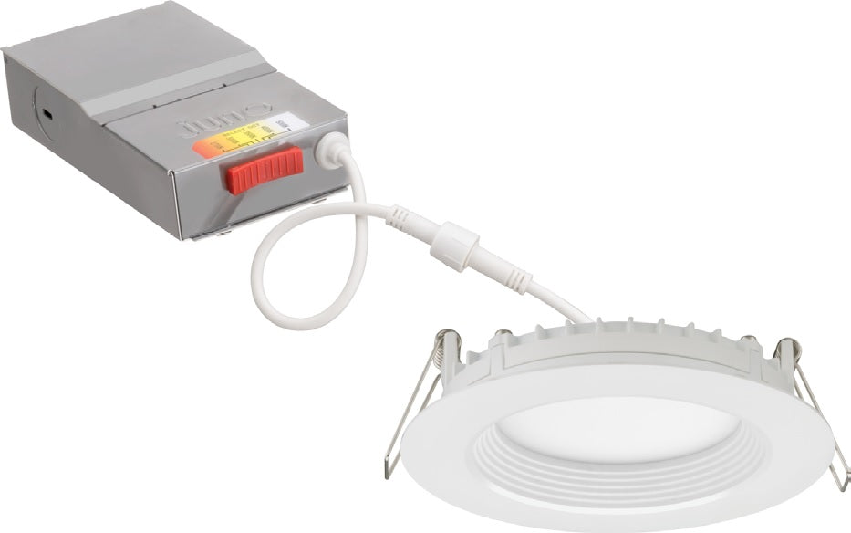Juno Lighting WF6 REG SWW5 90CRI MW M6 LED 6 Inch Regressed Switchable Downlight Fixture - 1