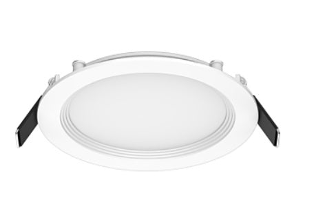 RAB Lighting WFRL6R139FA120WB 13 Watt 6 Inch Field Adjustable Edge-Lit Wafer Baffle Downlight  - 1