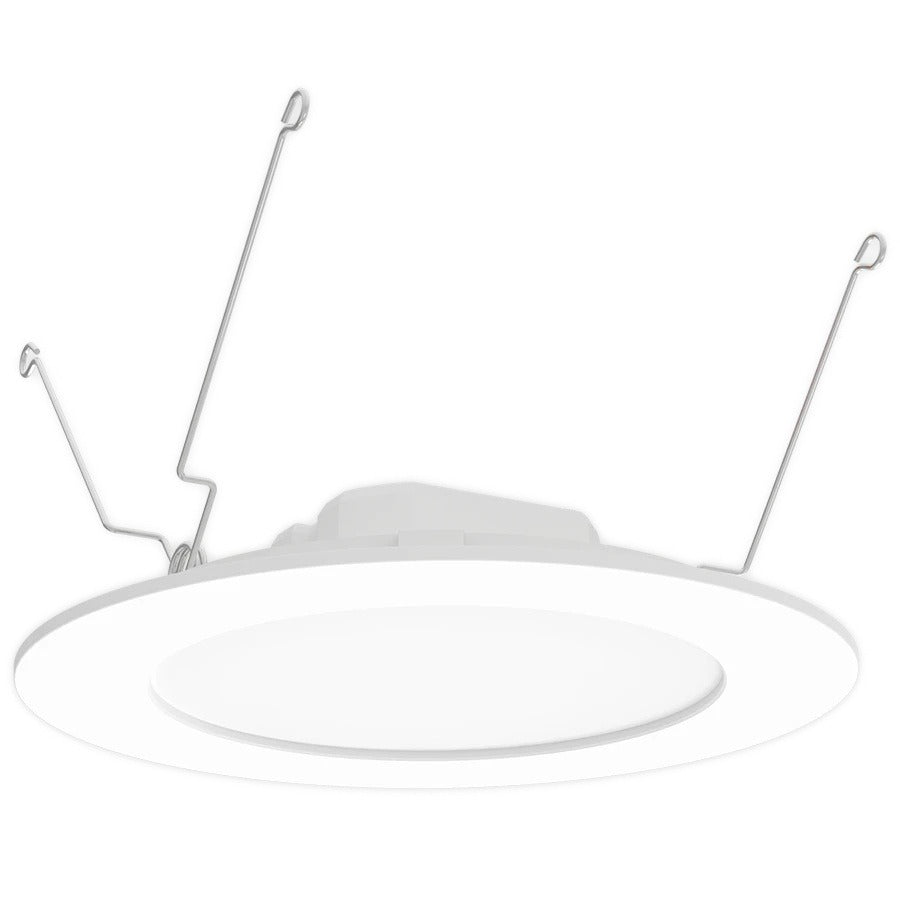 RAB Lighting WFRETRO6 LED Smooth Wafer Retrofit Downlight – Selectable Wattage & Color Temp