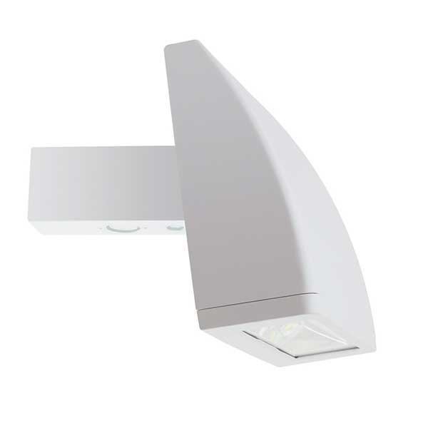 White Area Light RAB Lighting ALED104 104 Watts LED Area Light Fixture Standard Pole Mount 5100K