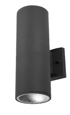 Westgate WMCL Series 6IN 40 Watt LED High-Lumen Wall Mount Cylinder Up/Down Light Fixture with Adjustable Color - 8