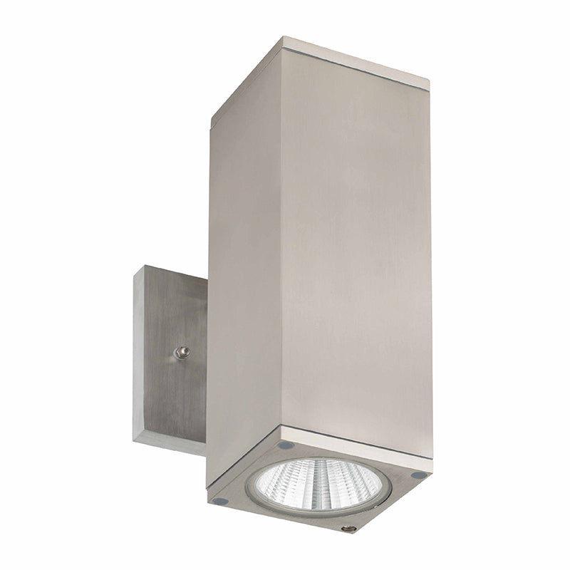 Westgate WMCS Series 4IN 24 Watt High-Lumen LED Square Cylinder Wall Mount UP/Down Light Fixture TRIAC Dimming with Adjustable Color