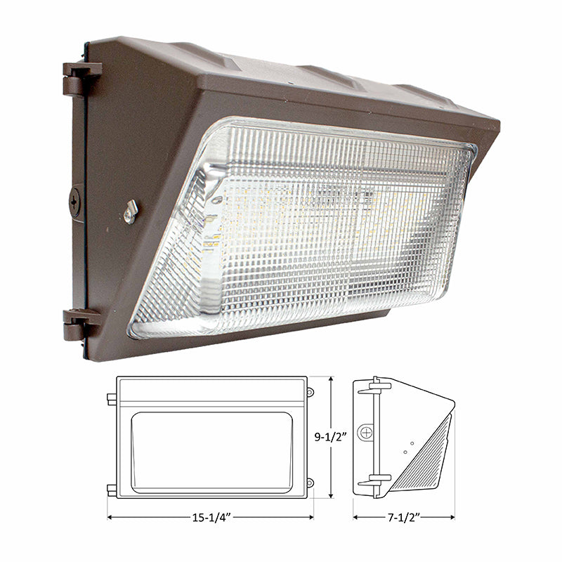 Westgate WMX-MCTP-D 0-80W Tunable Power & Color Temp. LED Non-Cutoff Wall Pack Fixture 120-277V Dimmable 3000K-5700K