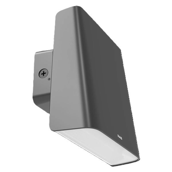 RAB Lighting WPLEDL Wattage and Color Selectable LED Wallpack Light Fixture with Integrated Junction Box 