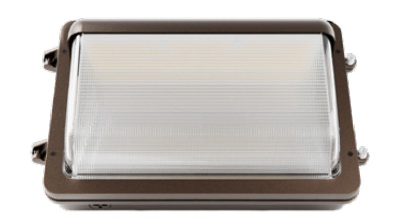 Litetronics WPT Series Wattage and Color Selectable LED Slim Wall Pack Light Fixture Dimmable